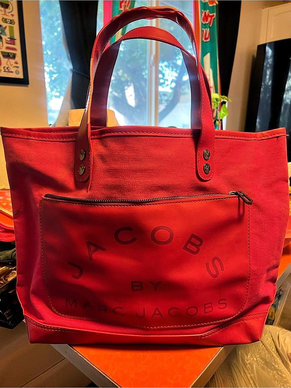 Marc by Marc Jacobs Classic Q Tote Bag in Pink - the hardware is to die for!